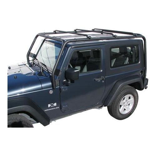 TrailFX 2007–2018 Roof Rack for Jeep Wrangler JK 2 Door (J021T)
