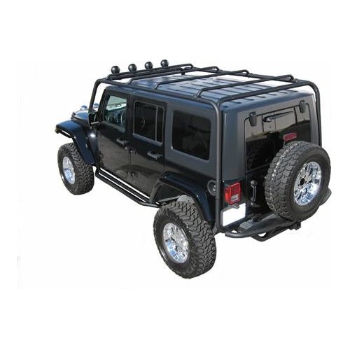 TrailFX 2007–2018 Roof Rack for Jeep Wrangler JK 4 Door (J029T)