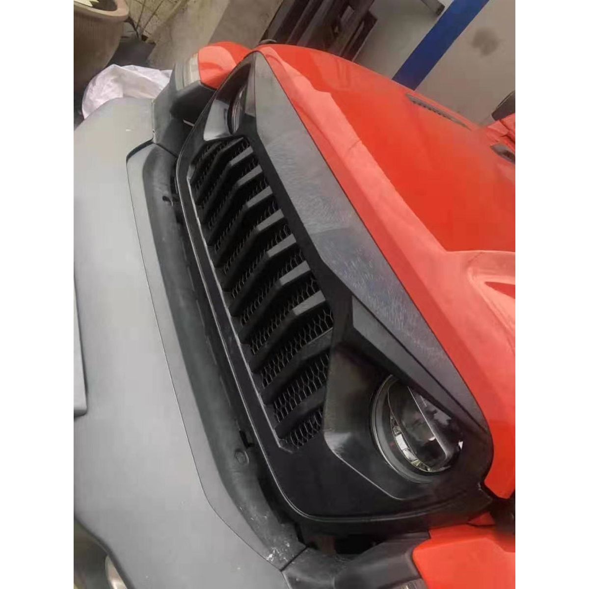 Angry Grill for 18-C Jeep Wrangler JL  2 - 4 Door Models & Gladiator JT (Black - paint service available) JL-1001