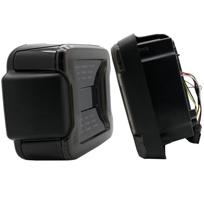 NVE Off Road LED Blackout Series Tail Lights for 18-C Jeep Wrangler JL-JLU JL-TL21