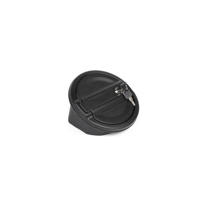 Black Fuel Door Cover Gas Tank Cap with Lock Exterior for 18-C Jeep Wrangler JL & Gladiator JT JL1030