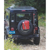 MOR-ryde Spare Tire Jerry Can Mount for 87-18 Jeep Vehicles JP54-005