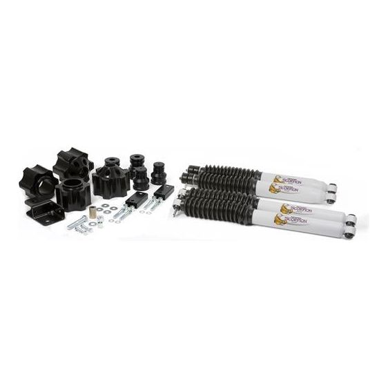 DAYSTAR | Comfort Ride 3" Suspension Lift Kit With Shocks | 07-18 Jeep Wrangler JK 2/4 Door | KJ09153BK