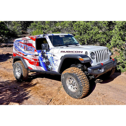 Daystar Front Coil Correction Kit with Aftermarkert Coil Springs For 18-Current Wrangler JL, 2 & 4 Doors KJ09179BK