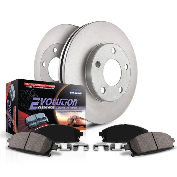 PowerStop 1-Click OE Replacement Brake Kits (Rear) for 07-18 Jeep Wrangler JK KOE3090