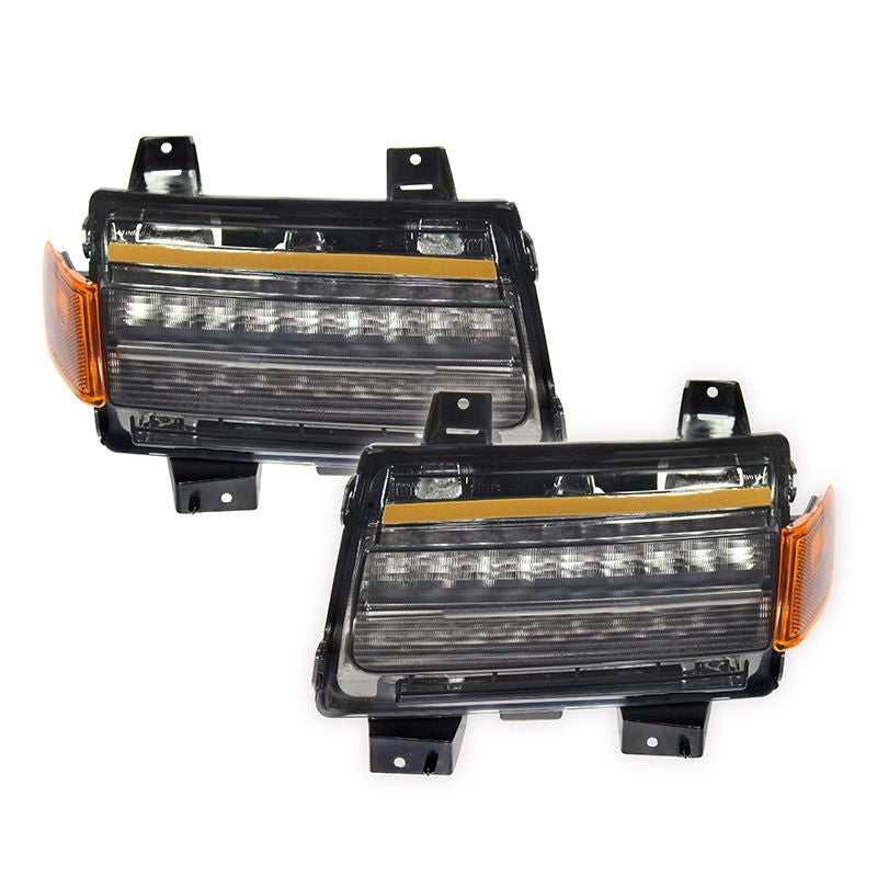 QUAKE LED QTE1023 Smoked LED for Jeep Wrangler JL-Gladiator JT