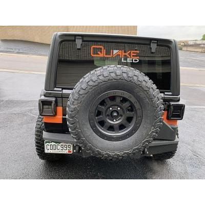 Quake LED Blackout LED Replacement Tail Lights for 2018-C Jeep Wrangler JL QTE558