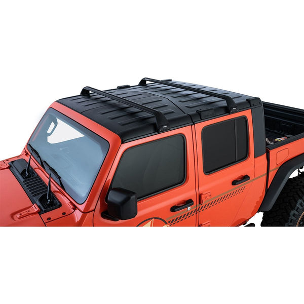 Rhino-Rack Gutter-Mount Vortex 2-Bar Roof Rack for 2007-C Wrangler JL -JK Unlimited - Gladiator JT SG59