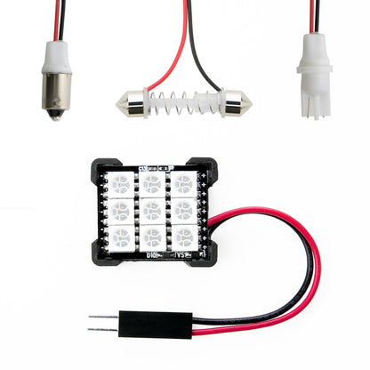 XKGlow LED Dome Light Bulb Kit with XKchrome Smartphone App Controlled XK-BULB-PANEL