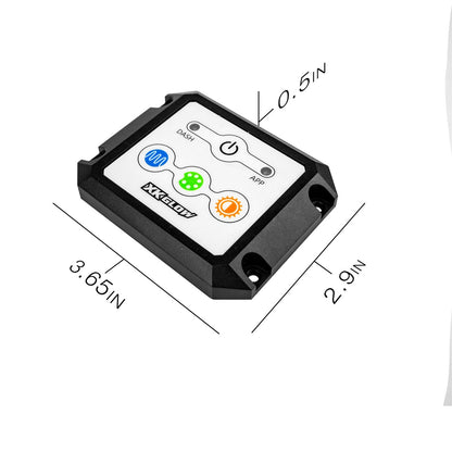 XKGlow Dual Mode Dash Surface Mount XKCHROME Controller XK-CHROME-DM-KIT
