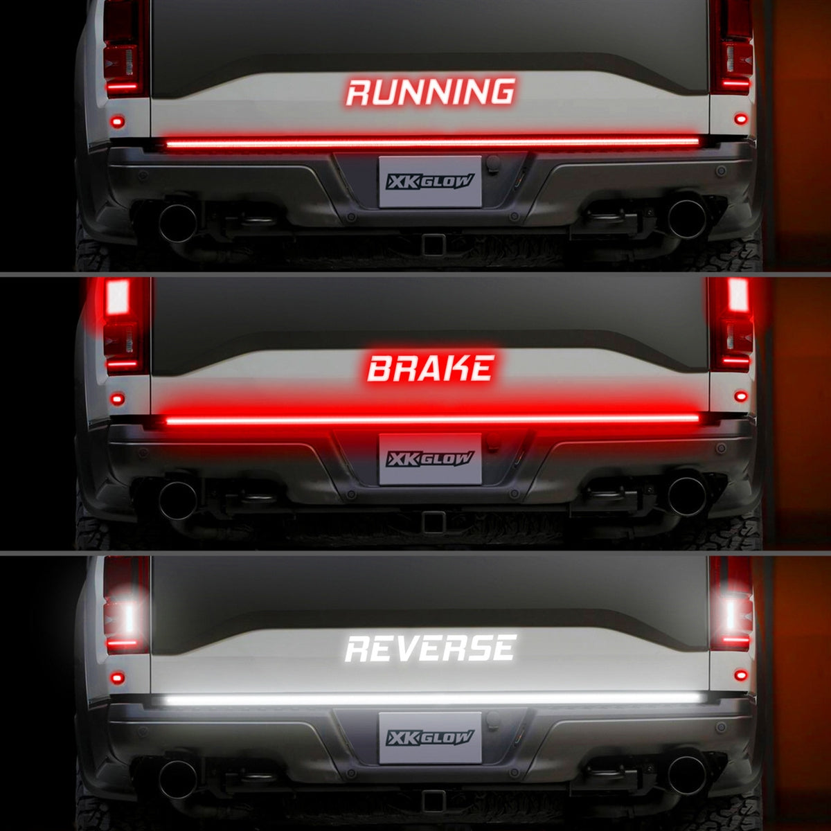 XKGLOW XK041023 48-60" Truck Tailgate LED Light Bar