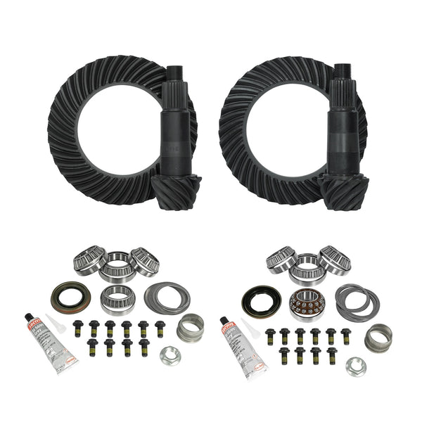 YUKON GEAR & AXLE | Re-Gear And Install Kit Dana 44 Front & Rear Jeep JL/Jt Rubicon 4.88 JL & Jt Rubicon D44 (M220) Rear/ D44 (M210) Front 4.88 Ratio Complete Gear/Kit Package | YGK068