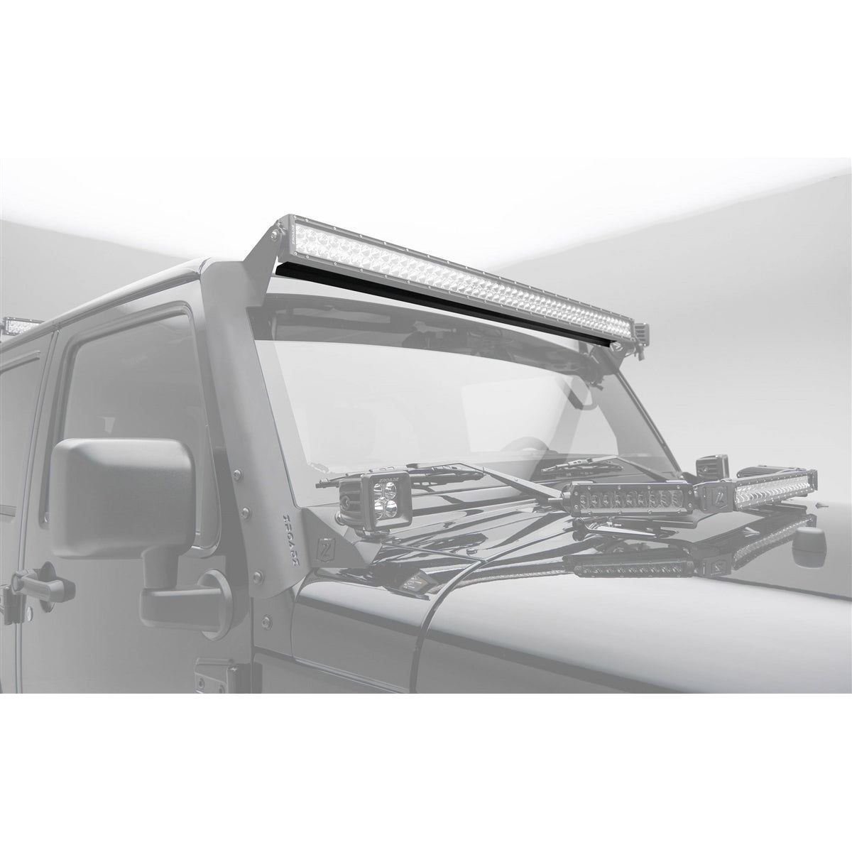 ZRoadZ Noise Cancelling Wind Diffuser for (1) 52 Inch Straight LED Light Bar Z330052S