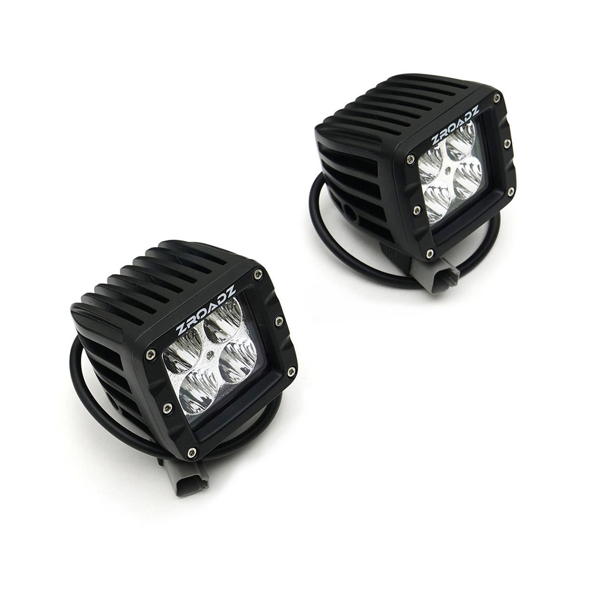 ZRoadZ Tail Light Top LED Kit with (2) 3" LED Pod Lights for 2007-2018 JK Z384812-KIT
