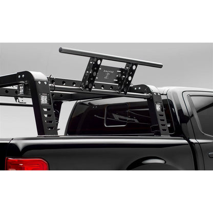 ZRoadZ Overland Access Rack With Side Gates Incl. (4) 3 Inch ZROADZ LED Pod Lights (2019-2020 Ford Ranger) Z835101