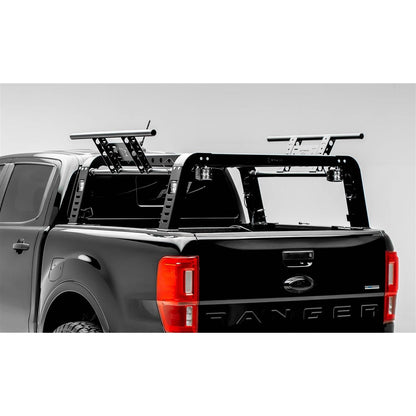 ZRoadZ Overland Access Rack With Side Gates Incl. (4) 3 Inch ZROADZ LED Pod Lights (2019-2020 Ford Ranger) Z835101