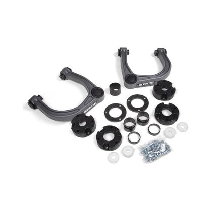 ZONE OFFROAD | 21-23 Ford Bronco 4 Door 4 Inch Adventure Series Lift Kit Base Shock Package Models Only No Shocks Zone Offroad | ZONF95 components