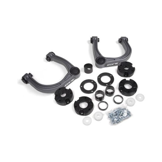 ZONE OFFROAD | 21-23 Ford Bronco 4 Door 4 Inch Adventure Series Lift Kit Base Shock Package Models Only No Shocks Zone Offroad | ZONF95 components