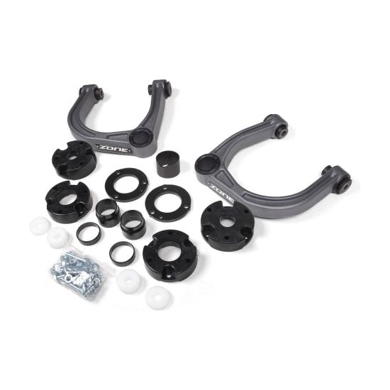 ZONE OFFROAD | 21-23 Ford Bronco 4 Door 4 Inch Adventure Series Lift Kit Base Shock Package Models Only No Shocks Zone Offroad | ZONF95 components