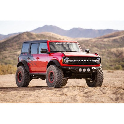 ZONE OFFROAD | 21-23 Ford Bronco 4 Door 4 Inch Adventure Series Lift Kit Base Shock Package Models Only No Shocks Zone Offroad | ZONF95