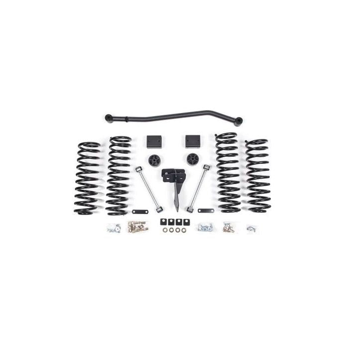 ZONE OFFROAD | 07-15 Jeep Wrangler JK 4 Door 4 Inch Coil Spring Lift Kit With Nitro Shocks Zone Offroad | ZONJ15N components and parts.