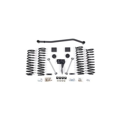 ZONE OFFROAD | 07-15 Jeep Wrangler JK 4 Door 4 Inch Coil Spring Lift Kit With Nitro Shocks Zone Offroad | ZONJ15N components and parts.